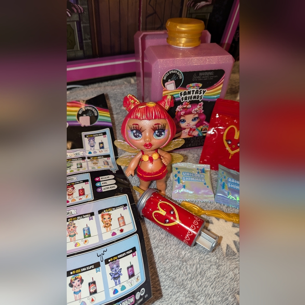 Poopsie Rainbow Surprise Fantasy Friends Kyra Rea Doll Almost complete!